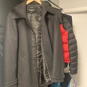 Claiborne  Charcoal Gray Coat